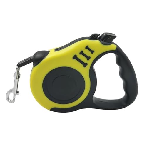 Hundeleine 3/5 m Automatische Einziehbare Hundehalsband Outdoor Training Walking Laufen Leine Roulette Für Mittlere Große Hunde Zubehör von Sozy