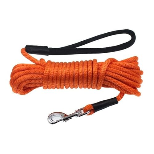 Lange Leine für einen Hund Nylon Lange Hundeleine für Hundeleine Rückruf Training Tracking Gehorsam Seil Leine für Hund 4,5 m 9 m 15 m von Sozy