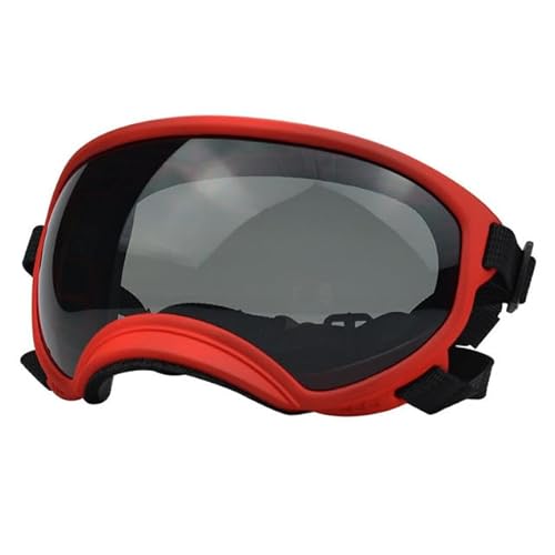 Outdoor Hund Haustier Brille Hund Sport Sonnenbrille Verstellbarer Riemen für Reisen Skifahren und Anti-FogPet Goggles Sonnenbrille von Sozy