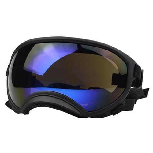 Outdoor Hund Haustier Brille Hund Sport Sonnenbrille Verstellbarer Riemen für Reisen Skifahren und Anti-FogPet Goggles Sonnenbrille von Sozy