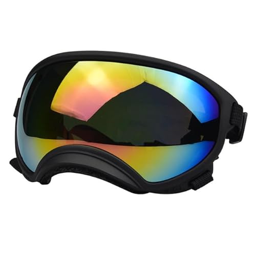 Outdoor Hund Haustier Brille Hund Sport Sonnenbrille Verstellbarer Riemen für Reisen Skifahren und Anti-FogPet Goggles Sonnenbrille von Sozy