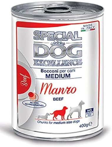 BOCCONI 1 Hund Medium Rindfleisch SPECIAL DOG EXCELLENCE 400 g von Special Dog Excellence