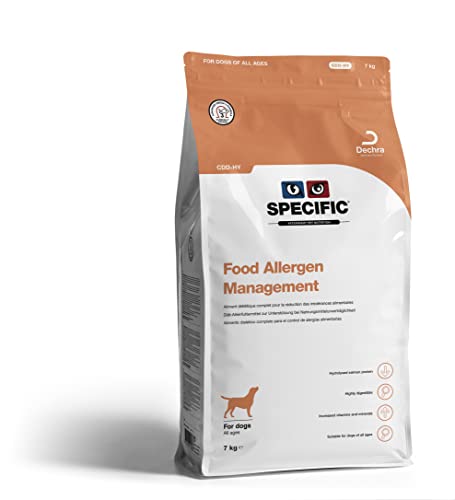 SPECIFIC® Food Allergen Management (CDD-HY) 7kg - Hypoallergenes Hundefutter mit hydrolisiertem Lachs - Trockenfutter für Hunde - Glutenfrei - Alle Altersklassen - DECHRA Veterinary Products von SPECIFIC