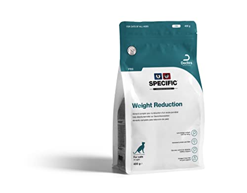 SPECIFIC® Weight Reduction (FRD) 1,6kg - Diätetisches Trockenfutter für Katzen - Hoher Proteingehalt - Fett- und Kalorienarm - Für übergewichtige Katzen/mit Diabetes - DECHRA Veterinary Products von SPECIFIC