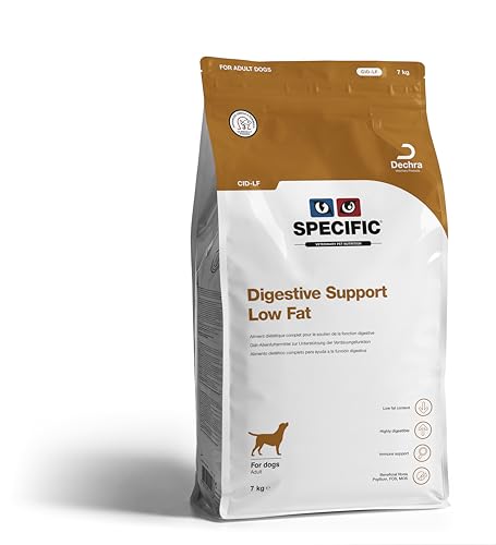 SPECIFIC® Digestive Support (CID-LF) 7 kg - Fettarmes Trockenfutter für Hunde - Unterstützt die Darmgesundheit - Mit Omega-3 - Hypoallergen - Für ausgewachsene Hunde - DECHRA Veterinary Products von SPECIFIC