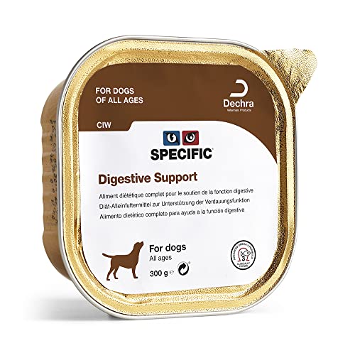 SPECIFIC® Digestive Support (CIW) 6x300g - Nassfutter für Hunde - Verbessert die Darmflora - Leicht verdaulich - Ballaststoffarm - Mit Postbiotika - Alle Altersklassen - DECHRA Veterinary Products von SPECIFIC