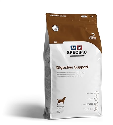 SPECIFIC® Digestive Support (CID) 7 kg - Trockenfutter für Hunde - Unterstützt die Darmgesundheit - Leicht verdaulich - Ballaststoffarm - Mit Postbiotika - DECHRA Veterinary Products von SPECIFIC