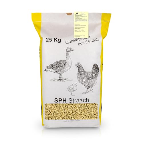 SPH Entenfutter 25KG Sack Geflügelfutter - universelles Alleinfuttermittel für Enten und anderes Geflügel wie Gänse aus regionaler Produktion von SPH Straach