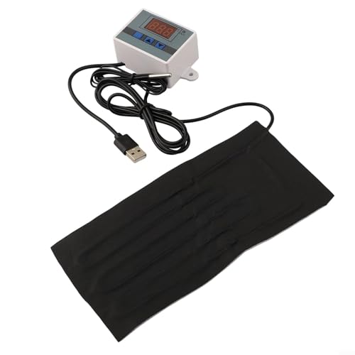 SPORTARC Heizkissen, wasserdichtes USB-Heizkissen, Haustier-Heizkissen, über USB einstellbare Temperatur, selbstheizendes Hundebett, beheizte Hundedecke (10 x 20 cm) von SPORTARC