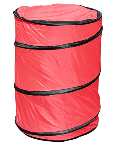 SPORTIKEL24 Hoopers-Tonne (Barrel) – ø 54 cm, Höhe 78 cm – in 3 Farben – für Hoopers-Hundesport (Tonne rot) von SPORTIKEL24