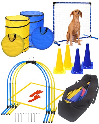 SPORTIKEL24 Superhund Hoopers Fortgeschrittenen-​Set - Robustes Hoopers Trainingsequipment für Hunde - Ideal für Hoopers-Hundesport von SPORTIKEL24