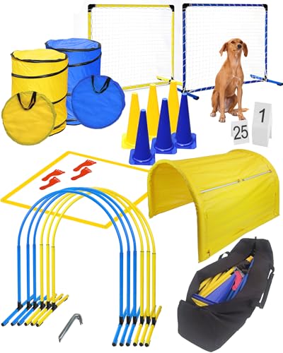 SPORTIKEL24 Superhund Hoopers Profi-​Set - Robustes Hoopers Trainingsequipment für Hunde - Ideal für Hoopers-Hundesport von SPORTIKEL24