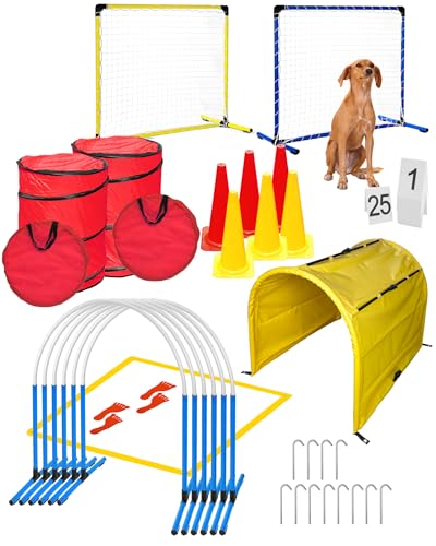 SPORTIKEL24 Superhund Hoopers Profi-​Set - Robustes Hoopers Trainingsequipment für Hunde - Ideal für Hoopers-Hundesport von SPORTIKEL24