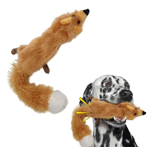 Ethical Pet Spot Skinneeez Forest Fox 24 inch Plush Stuffing-Free Dog Toy von SPOT