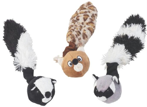 ethischen Crazy Critters Tauspielzeug für Hunde Sortiert Tiere, 27,9 cm von SPOT