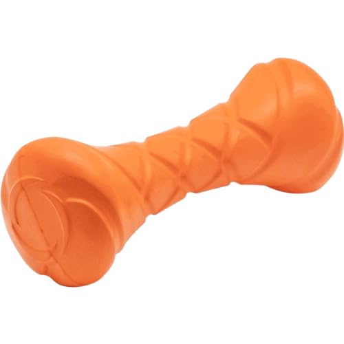 Sprenger Hundespielzeug Apportierhantel - Spaß und Training für alle Hunderassen, orange - 18 x 7cm von Herm Sprenger