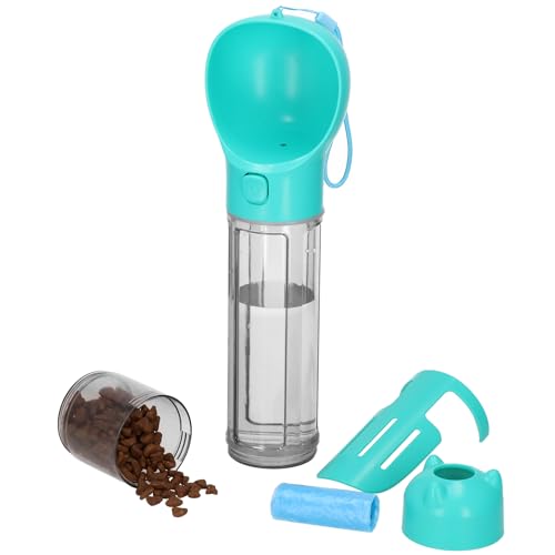 SPRINGOS Trinkflasche für Hunde mit Trinknapf Multifunktionale Wasserflasche für Hunde 500 ml Behälter für Futter und Leckerlis Schaufel inkl. Kotbeutel SPRINGOS Trinkflasche für Hunde mit Trinknapf Multifunktionale Wasserflasche für Hunde 500 ml Behälter für Futter und Leckerlis Schaufel inkl. Kotbeutel von SPRINGOS