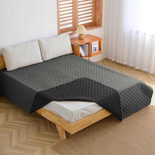 100 % doppelseitiges, wasserdichtes Hundebett-Set, Sofa, Möbel, Kinder-, Katzen-/Hundedecke, Sofa, Haustiermatratze, Hundedecke für Couch-Schutz, doppelseitig (243,8 x 228,6 cm, 1 Stück pro Packung), von SPXTEX