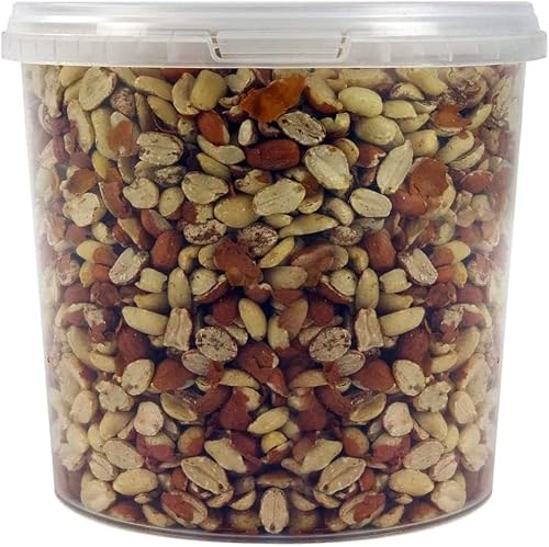 SQUAWK Split-Erdnüsse - Wildvogel Premium-Qualität Garten-Vögel Frischfutter-Mischung (10L) von SQUAWK