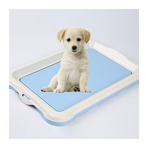 SRKATI Haustiertoilette Indoor Hunde Töpfe Tragbare Abnehmbare Hundetraining Toilette Tablett Indoor Puppy Cat Wurf Box Pet Supplies Töpfchen Hundetoilette(1) von SRKATI