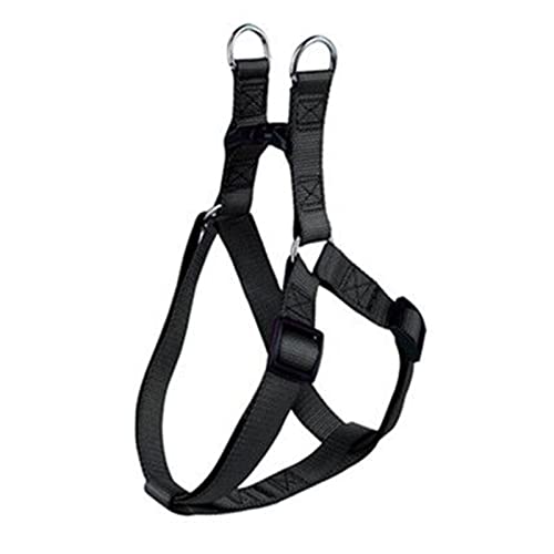 SRKATI Hundeleine Hundegeschirr, Leine, verstellbares Geschirr, Weste, Halsband, Welpe, Kleiner Hund, Outdoor-Gurt Schleppleine für Hunde(Black 1,L) von SRKATI