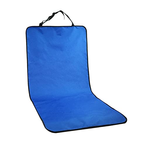 SRKATI Hundetoilette Haustiermatte Auto Oxford Tuch Pet Autositzbezug Kissen Sicherheitsmatte Auto Reisezubehör(Blue) von SRKATI