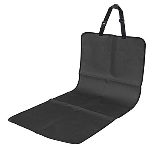 SRKATI Hundetoilette Haustiermatte Auto-Rücksitz-Haustier-Abdeckungs-Schutz-Matte hintere Sicherheitsreise für Katze-Hund(Black) von SRKATI