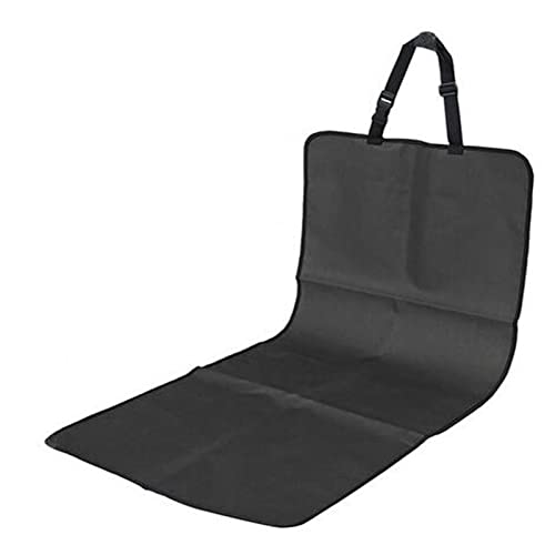 SRKATI Hundetoilette Haustiermatte Autositzbezug Kissen Haustier Katze und Hund Zubehör Schutzgürtel Innenraum(Black) von SRKATI