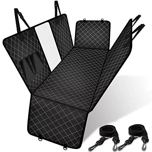 SRKATI Hundetoilette Haustiermatte Autositzbezug für Hunde, Faltbare Hängematte, Standkissen, Heimtierbedarf(Black) von SRKATI