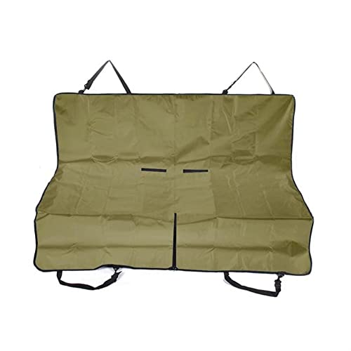 SRKATI Hundetoilette Haustiermatte Faltbare Hundeautositzabdeckung Haustier-Automatten-Hängematte für Hundewagen-Rücksitz-Sicherheitsmatte(Army Color) von SRKATI