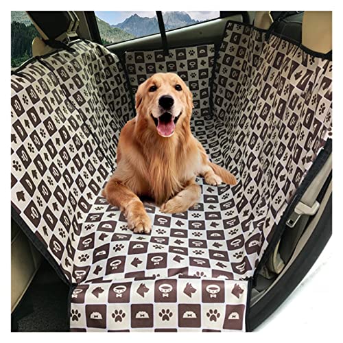 SRKATI Hundetoilette Haustiermatte Hund Autositzbezug Haustier Hund Reisematte Mesh Hundegestell Auto hängender Matratzenschoner(5) von SRKATI