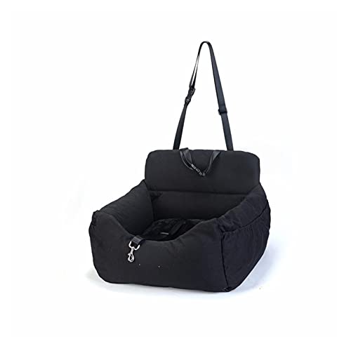 SRKATI Hundetoilette Haustiermatte Hundeautositz Bett Reisen für kleine bis mittelgroße Hunde vorne(Black) von SRKATI