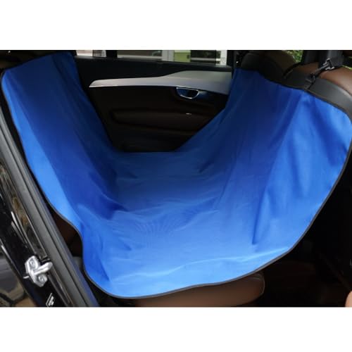 SRKATI Hundetoilette Haustiermatte Hundeträger hinten hinten Haustier Hund Autositzbezug Matten Hängemattenschutz Reisezubehör Kofferraummatte(Blue) von SRKATI