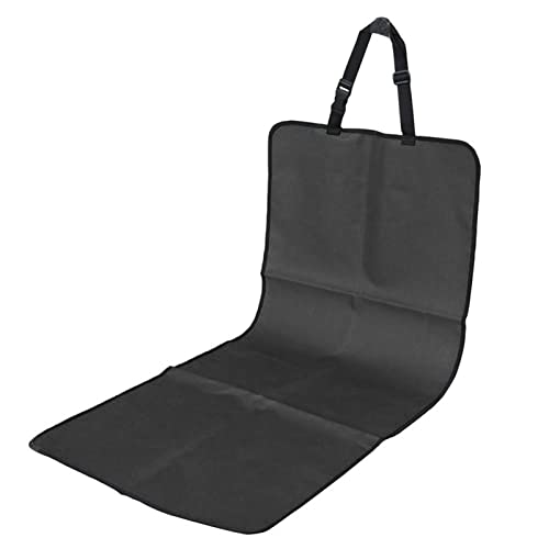 SRKATI Hundetoilette Haustiermatte Pet Carrier Autositzbezug Hund Katze Decke Reisezubehör Autositzbezug Kissen(Black) von SRKATI