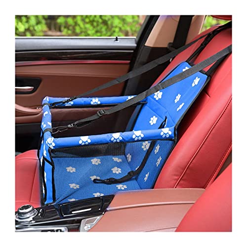 SRKATI Hundetoilette Haustiermatte Pet Dog Carrier Autositzbezug Kissen Carry House Cat Puppy Bag Car Travel Folding Hammock(Blue) von SRKATI