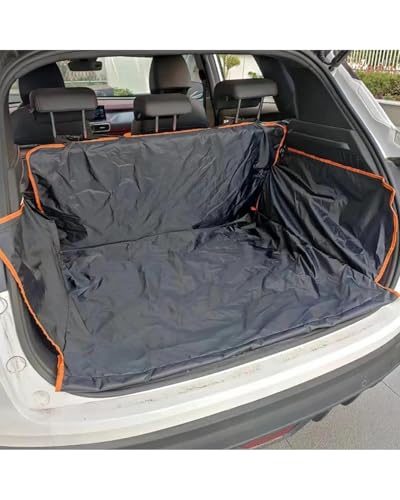 Hundesitz Auto Für SUV Limousinen Vans Cargo Liner Für Hunde Wasserdicht Pet Cargo Cover Hund Für Sitzbezug Matte Verstellbarer Hundeautositz von SSUYGF