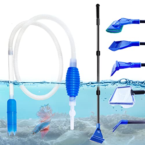 STARROAD-TIM Aquarium Kiesreiniger-Kit, Aquarium Reiniger, Aquarium Wasserwechsel,Aquarium bodensauger, mulmsauger Aquarium Kiesreiniger-Wasserwechsler Aquarium (B) von STARROAD-TIM