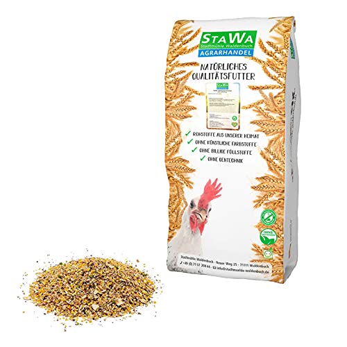 STAWA Kükengrütze Premium für Junghennen, Kräuter und Oregano Öl, 25 kg von STAWA