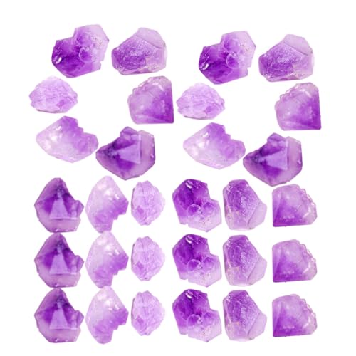 STOBAZA Elegantes Amethyst-geoden-Set Aus Natürlichem Amethyst Zur Dekoration Von Kristallsteinen. von STOBAZA