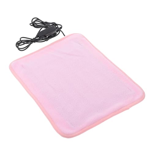 STOBOK 1stk Heizkissen Für Haustiere Reptilienheizung Fischschalen Für Goldfische Kleine Reptilien-heizmatte Reptilien Wärmende Schlafmatte Terrarienheizung Katze Heizdecke Rosa Polyester von STOBOK