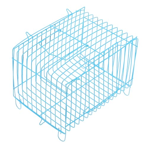 STOBOK Tragbarer Vogeltragekäfig Aus Metall Idealer Reisekäfig Für Wellensittiche Und Andere Kleinvögel Wetterfest Und Robust Vogelaufbewahrungskäfig Für Sicheren Transport von STOBOK