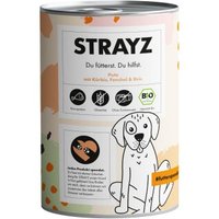 STRAYZ BIO 6x400g Pute mit Kürbis, Fenchel & Reis von STRAYZ