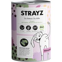 Sparpaket STRAYZ BIO 24 x 400 g - Veggie mit Bio-Lupine, Bio-Amaranth & Bio-Gemüse von STRAYZ