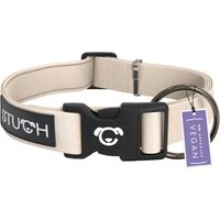 STUCH Hundehalsband gepolstert u. verstellbar beige S von STUCH