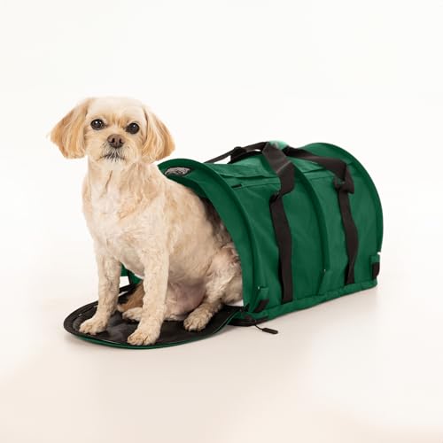 SturdiBag Pro 2.0 Haustier-Tragetasche mit flexibler Höhe für Katzen und Hunde, weiche Seiten, Haustier-Tragetasche mit Sicherheitsclips und Sicherheitsgurten, für Flugzeug- oder Autoreisen, groß, von STURDI PRODUCTS