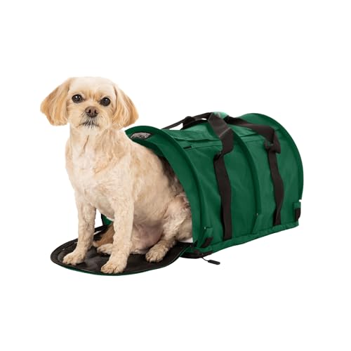 SturdiBag Pro 2.0 Haustier-Tragetasche mit flexibler Höhe für Katzen und Hunde, weiche Seiten, Haustier-Tragetasche mit Sicherheitsclips und Sicherheitsgurten, für Flugzeug- oder Autoreisen, groß, von STURDI PRODUCTS