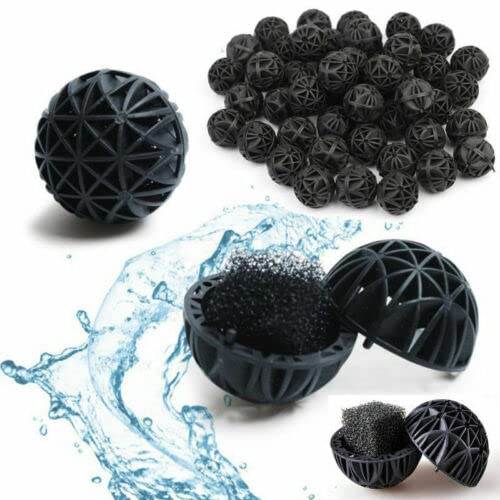 STVST Filter Balls 700g Filterbälle Filtermaterial ersetzen 25 kg Filtersand für Pool Sandfilter Sandfilteranlagen von STVST