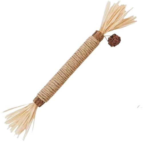 SUBLXPoten Katzenspielzeug Katzenspielzeug, natürlicher Snack-Stick, reinigt Zähne, entfernt Haare und fördert die Verdauung, Kauspielzeug for Kätzchen(Size:1 pcs) von SUBLXPoten