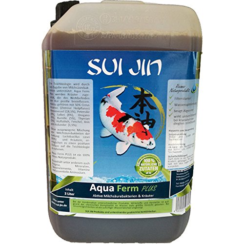 AquaFerm Plus - Aktive Milchsäurebakterien & Kräuter von SUI JIN Teichprodukte