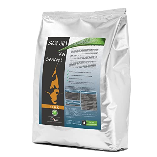 Koi Concept Sink Superfood Koifutter Wachstum Farbe Futter (2kg) von SUI JIN Teichprodukte